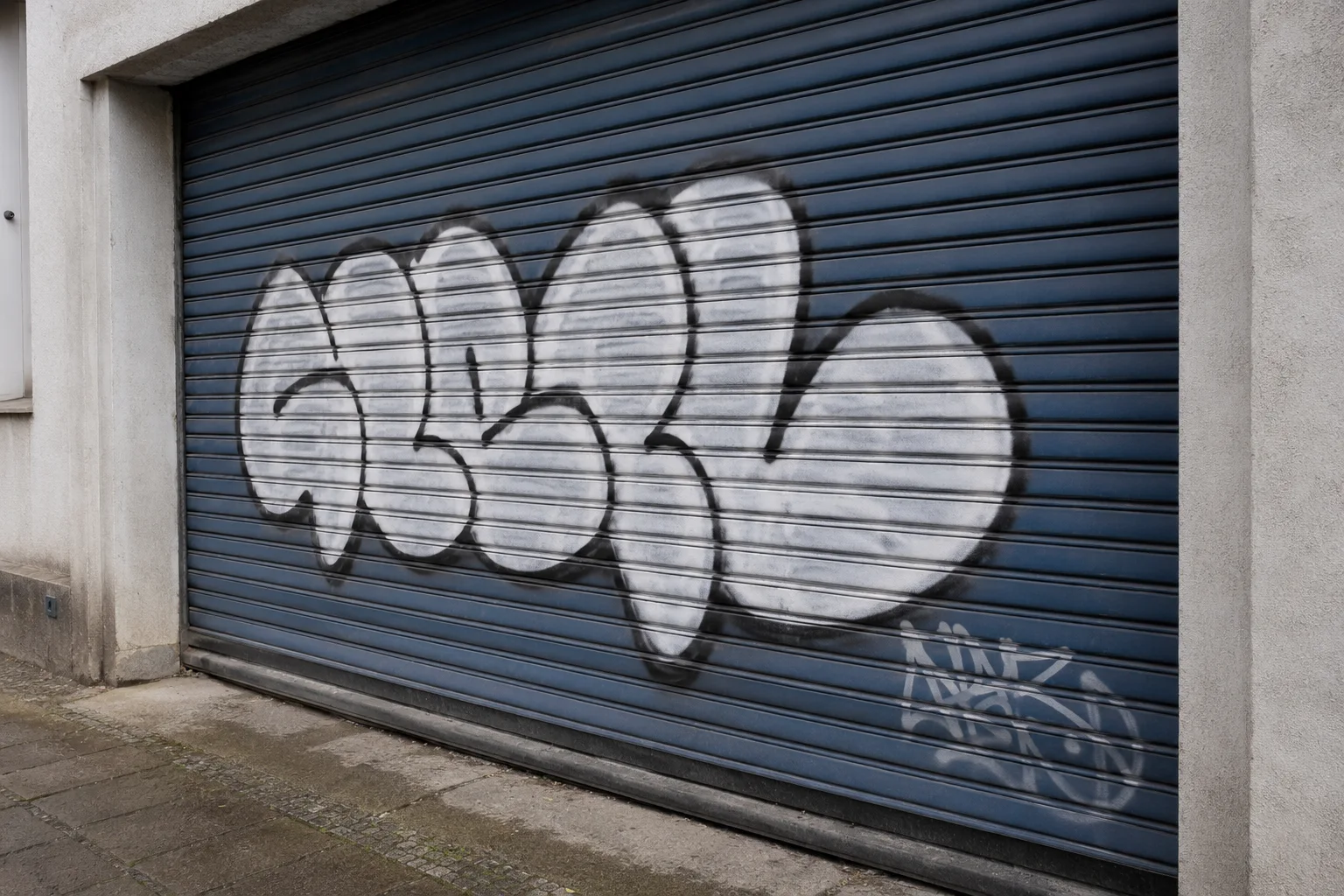 Neukölln vor Graffitientfernung