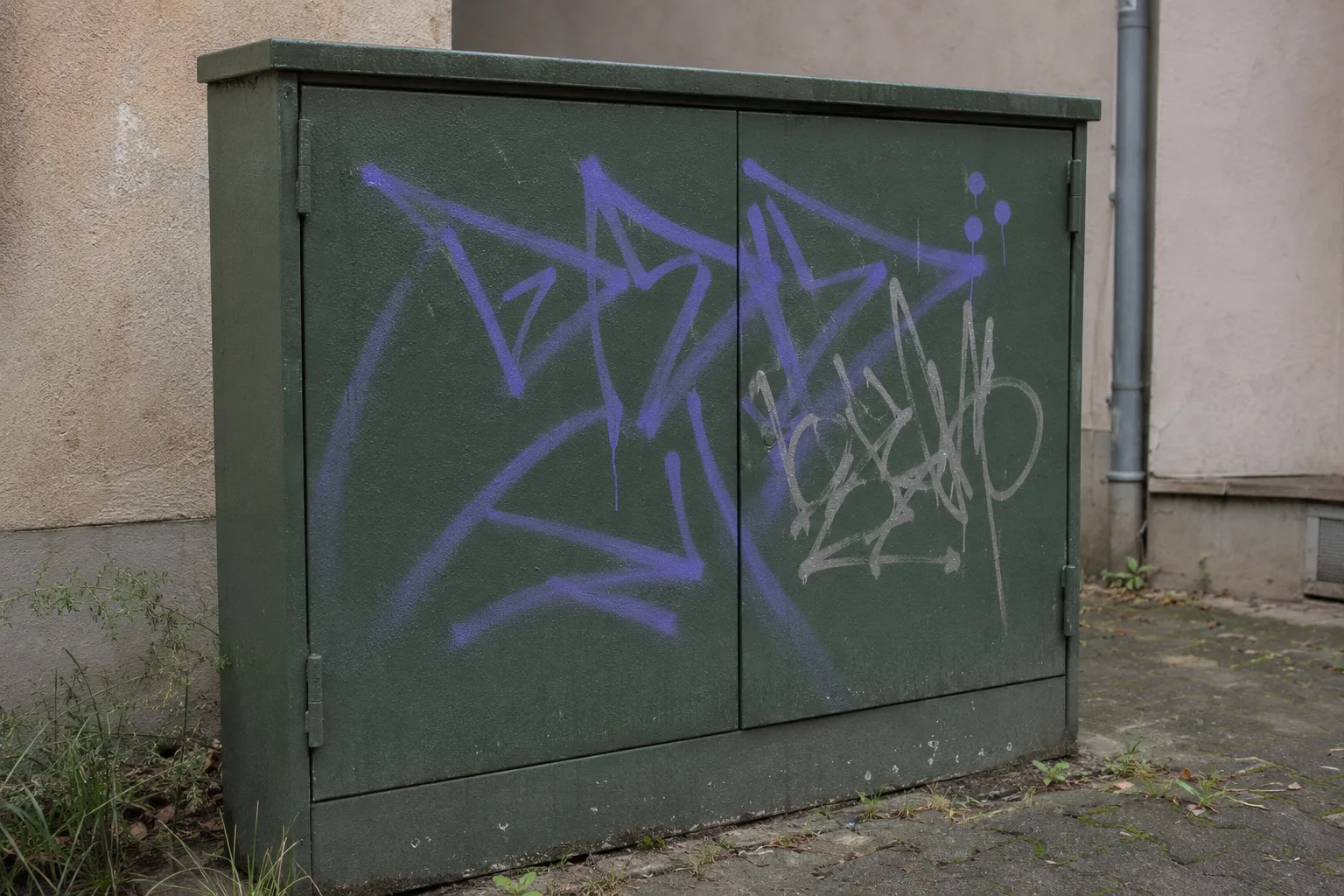 Schöneberg vor Graffitientfernung